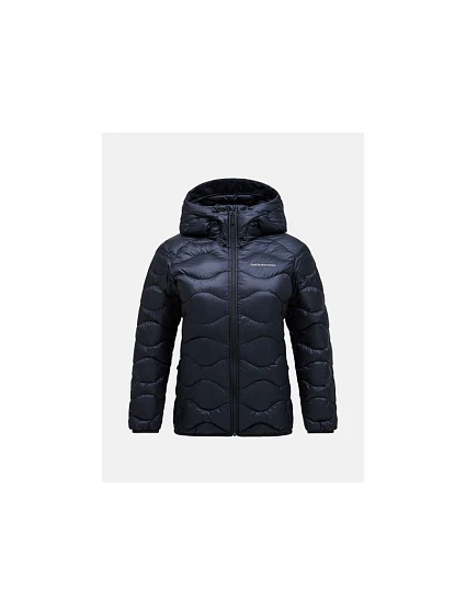 Dámska péřová bunda Peak Performance Helium Down Hood Jacket – čierna, veľkosť: XS Dámska péřová bunda Peak Performance Helium Down Hood Jacket – čierna, veľkosť: XS