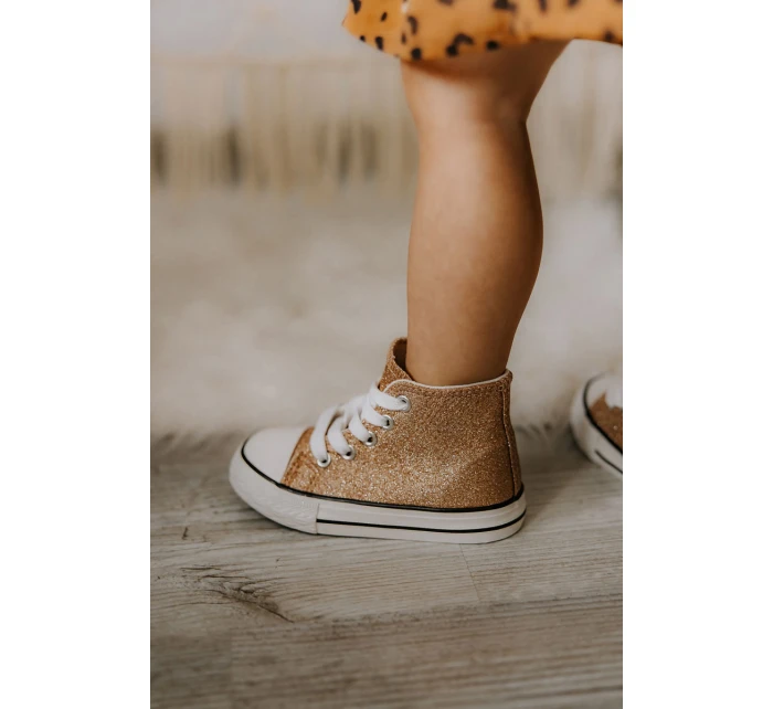 Dětské vysoké tenisky Růžové zlato model 21587252 - Boto