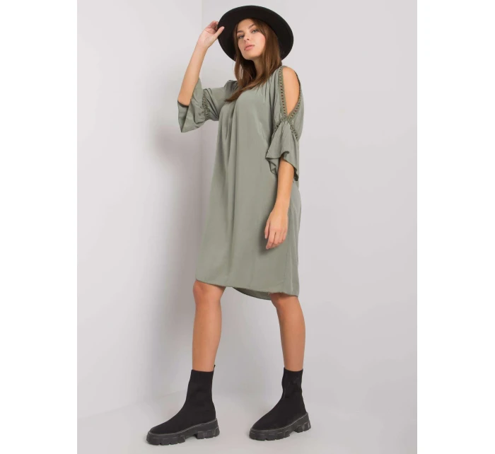 Šaty TW SK BI 82314.48 khaki Šaty TW SK BI 82314.48 khaki