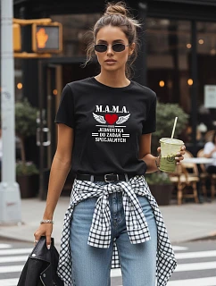 Dámské tričko M.A.M.A. special task unit black FashionStreet NX5026RY