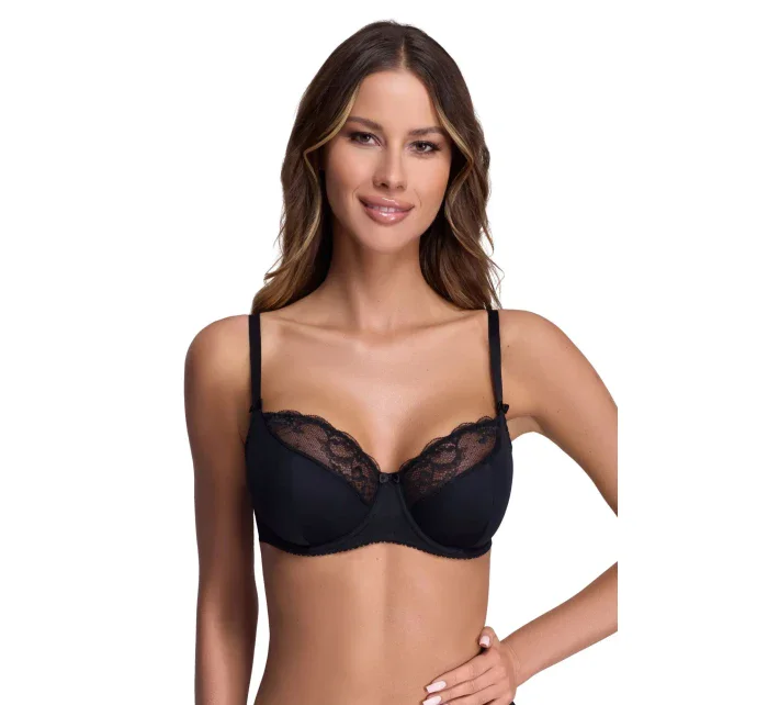 Dámská podprsenka 2110 Azalea black - AVA