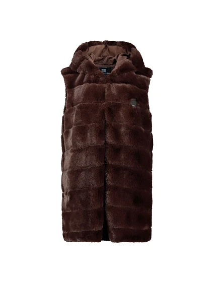 Geografické Norsko Dark Brown Lady Fleece Dark brown model 22135306 - Geographical Norway