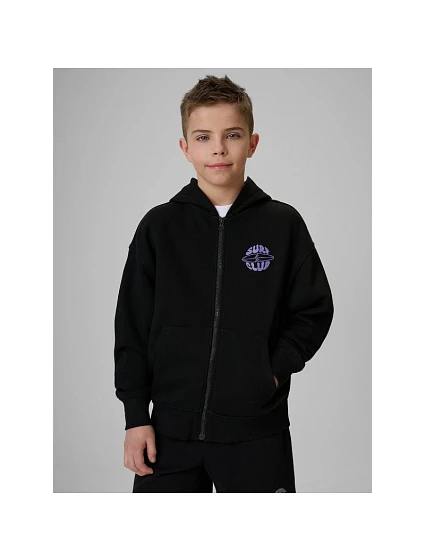 Chlapčenská voľná mikina s kapucňou 4F 4FJRSS26TSWSM2934-20S Chlapčenská voľná mikina s kapucňou 4F 4FJRSS26TSWSM2934-20S