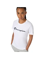 Koszulka damska Champion Short Sleeve biała 118428 WW001