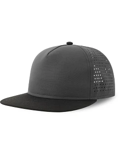 5 panelová kšiltovka dark grey/black model 22478841 - Atlantis Headwear