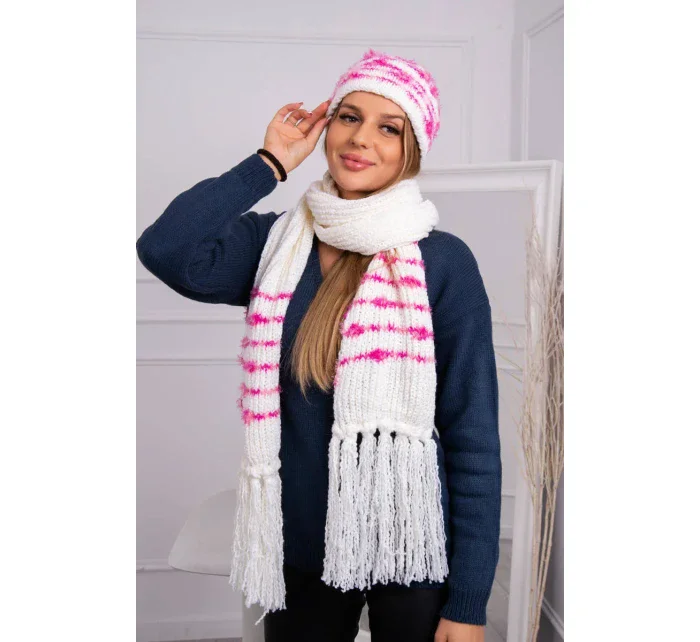 Dámská souprava se šátkem model 18751045 - K-Fashion Dámská souprava se šátkem model 18751045 - K-Fashion