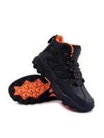 Męskie Buty Trekkingowe Ocieplane Cross Jeans KK1R4018C Czarne