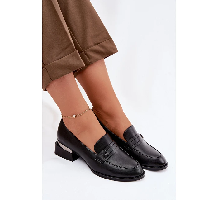 Dámské polobotky na  Černé model 22100835 - VINCEZA