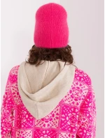 Czapka AT CZ model 19011947 ciemny różowy - FPrice Czapka AT CZ model 19011947 ciemny różowy - FPrice