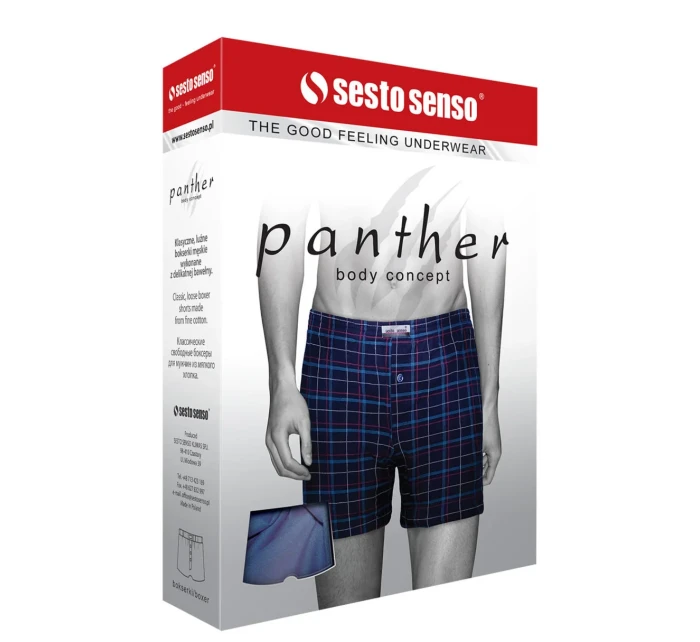 Pánske boxerky PANTHER - SESTO SENSO