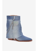 Topánky na podpätku model 217787 Krok vo veľkom štýle