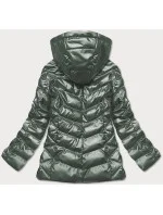 Zelená prošívaná bunda pro přechodné období model 17144767 - S'WEST