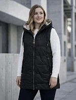 Tenký rukáv s kontrastným lemovaním Goodlookin black (B8585-1)