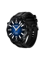 Černý silikonový řemínek + černý náramek model 21805557 - VELTORI