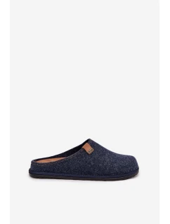 Pánské pantofle  tmavě modré model 21725213 - Inblu