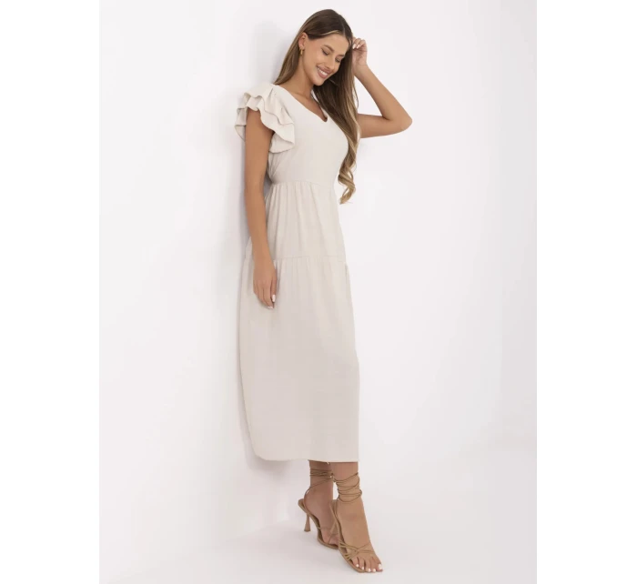 Šaty MI SK A2489.21 svetlo béžové