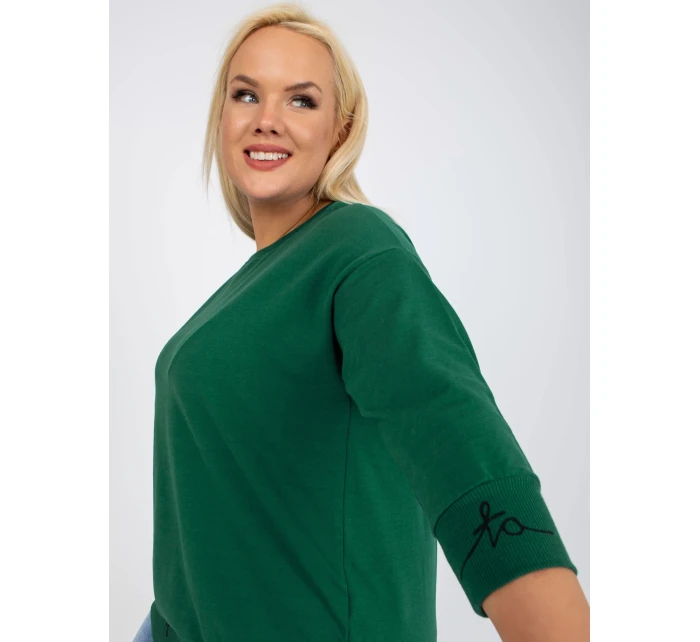 Mikina RV BL 5978.06P čierna a zelená