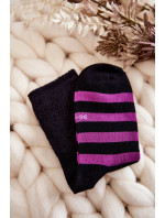 Klasické dámske pruhované ponožky 5-pack multicolor
