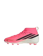 Dětské kopačky F50 League Mid FG pink model 22207565 - ADIDAS