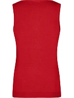 JN 656 Dámská svetrová vesta s výstřihem do V model 22487729 red - Daiber