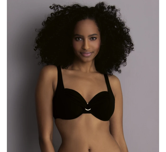 Horný diel plaviek Style Hermine - Top 8411-1 black - RosaFaia