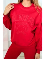 Bavlněná souprava California červený Bavlněná souprava California červený