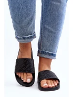 Dámské žabky model 21644120 Černé - Cross Jeans