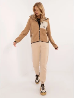 Mikina D20001M02671A2 svetlohnedá