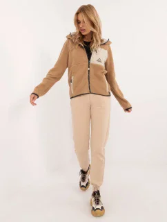 Mikina D20001M02671A2 svetlohnedá