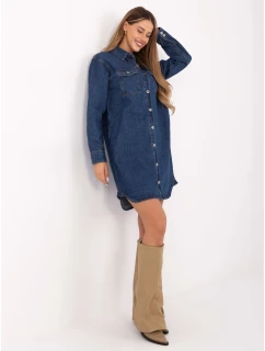 Sukienka model 21234055 ciemny niebieski - FPrice