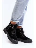 Dámska zateplená semišová členková obuv Jailina Trapper Dámska zateplená semišová členková obuv Jailina Trapper