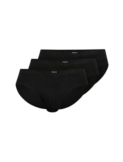 Pánske nohavičky 3 Pack 1446 Basic black - HENDERSON