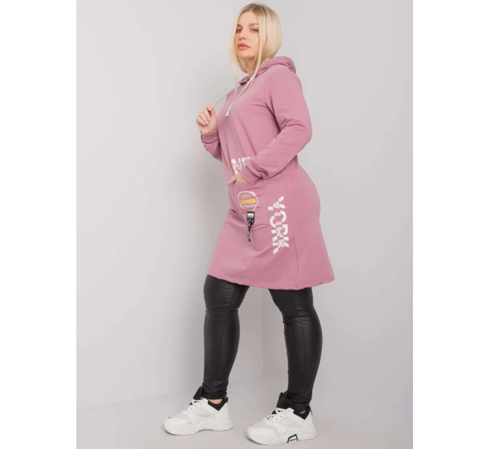 Tunika RV TU 7221.80P tmavo ružová