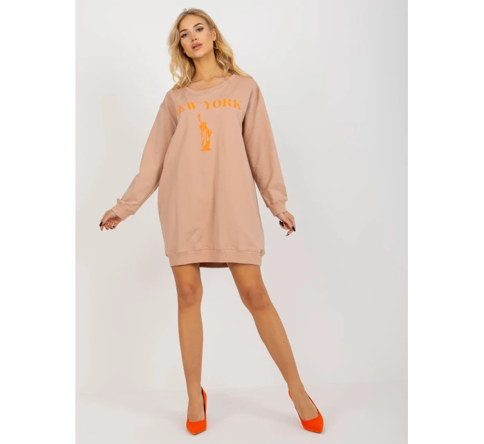 Mikina VI BL model 20742205 béžová - FPrice Mikina VI BL model 20742205 béžová - FPrice