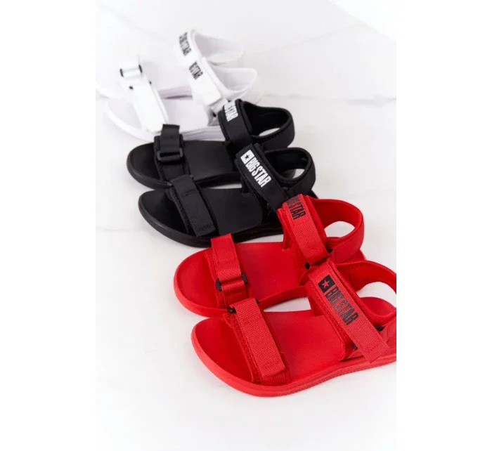 Women's Sport Sandals Big Star HH274A027 Red Women's Sport Sandals Big Star HH274A027 Red