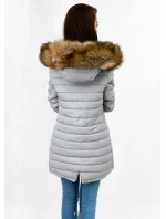 DWUSTRONNA DAMSKA KURTKA ZIMOWA Z KAPTUREM model 21241886 - MHM