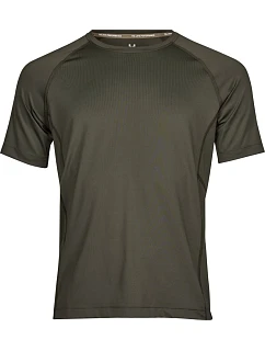 Tee Jays TJ 7020 Pánske športové tričko CoolDry® 18.7020 tmavozelené