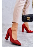 Lesklé lodičky Na Podpatku model 21607451 - Boto