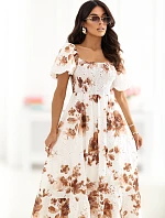 Šaty IR SK LD2548 1.71 hnedá