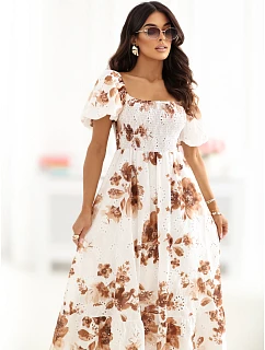 Šaty IR SK LD2548 1.71 hnedá