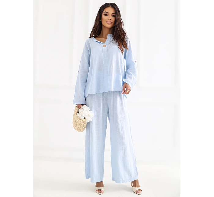 Nohavice IT SP 2873.02 svetlomodré