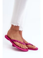 Dámske ploché flexibilné žabky ZAXY fuchsiová Dámske ploché flexibilné žabky ZAXY fuchsiová