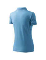 Pique Polo polokošile dámská model 20631089 modrá - MALFINI, a.s.