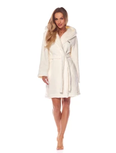 Dámsky župan Model Brandi 2204 Ecru - L&L collection