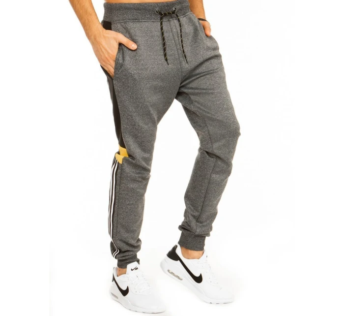 Pánské tmavě šedé tepláky Dstreet model 21962645 - FashionStreet