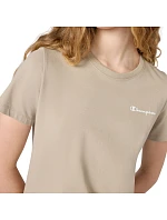 Dámské tričko s krátkým rukávem béžové model 22119598 - CHAMPION