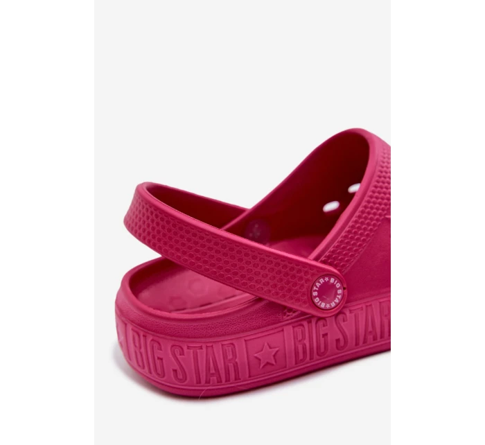 Dámské chodáky z pěny Big Star TT274A082 Fuchsiová