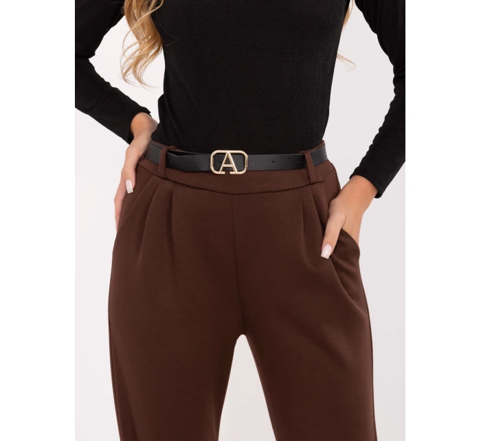 Nohavice IT SP 21679.03 tmavohnedé