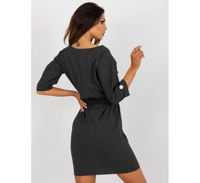 Dámské šaty LK SK model 17821304 tmavě šedé - FPrice