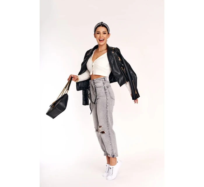 Dámske módne tenisky Big Star - biele Dámske módne tenisky Big Star - biele